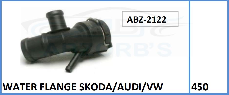 Water Flange Compatible With Skoda/Audi/Vw - ABZ-2122