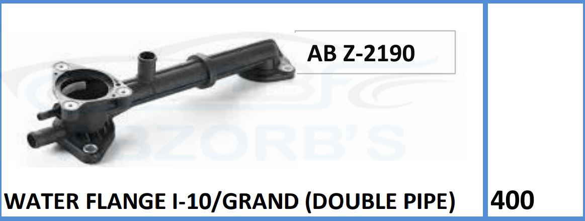 Water Flange Compatible With i10/Grand (Double Pipe) - ABZ-2190
