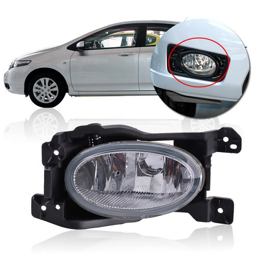 Globex Fog Light Lamp Assembly City iVTEC Type 2/Type 6 (With Bulb, Wiring Kit & Beezel - AUTOSPAREWORLD