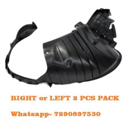 Car Front Tire Fender Lining Compatible With - Maruti Swift 2018/Dzire 2017 Set Of 2 Pcs.