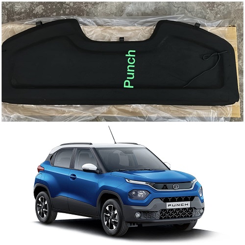  Rear Dicky/Boot Parcel Tray/Luggage Cover Black Color for Punch All Models -Original FITTMENT (OEM Type)