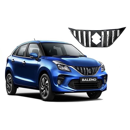 Car GTR Style Front Grill Chrome Plated for Maruti Baleno (2019 - present)