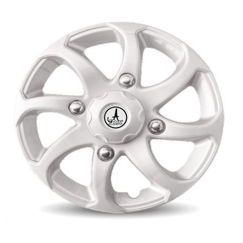 Car Wheel Cover Universal Bolero 2022 Silver Color Design Available 15'' inches Size Compatible With -R15 Wheel Size