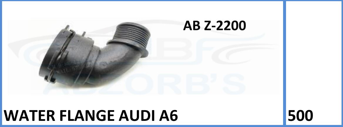 Water Flange Compatible With Audi A6 - ABZ-2200