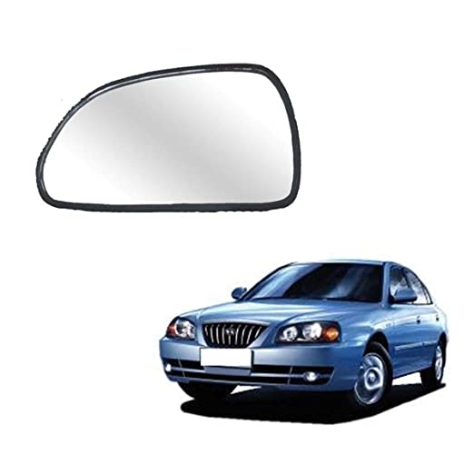 Car Replacement Left Side Rear View Mirror Glass for Hyundai Elantra 2004-2007 Old Model