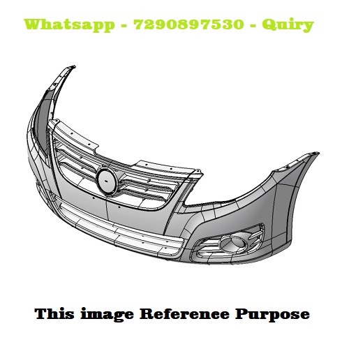 Car Front Bumper Compatible With - Kia SELTOS - UPPER (Set Of 1 Pcs Front Bumper)