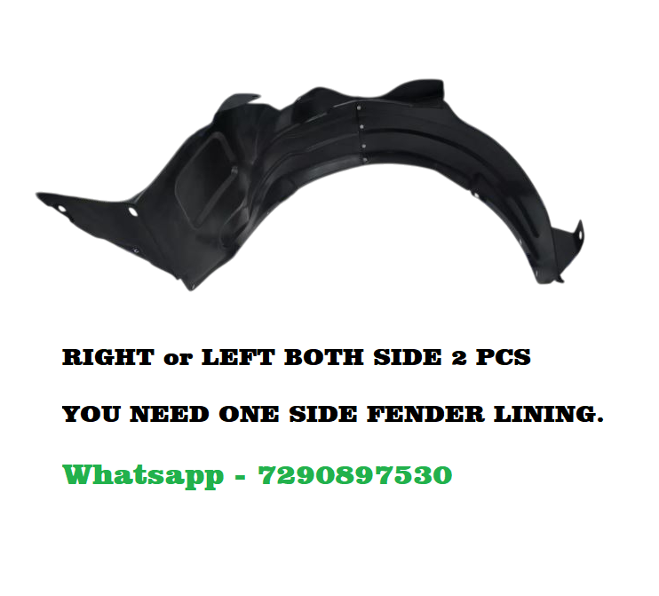 Car Front Tire Fender Lining Compatible With - Hyundai Getz Set Of 2 Pcs.