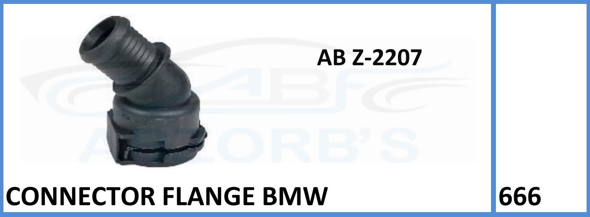 Connector Flange Compatible With Bmw - ABZ-2207