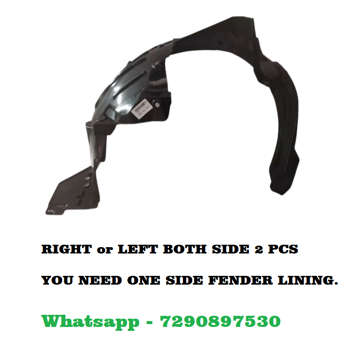 Car Front Tire Fender Lining Compatible With - Honda WRV Set Of 2 Pcs.