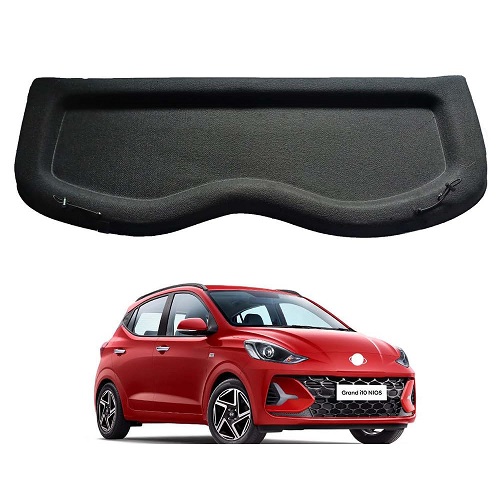 Car Parcel Trey Diggi Luggage Tray in Pefect Fitting Compatible for I10 Grand NIOS 2019 to 2023 3Rd Gen,Black