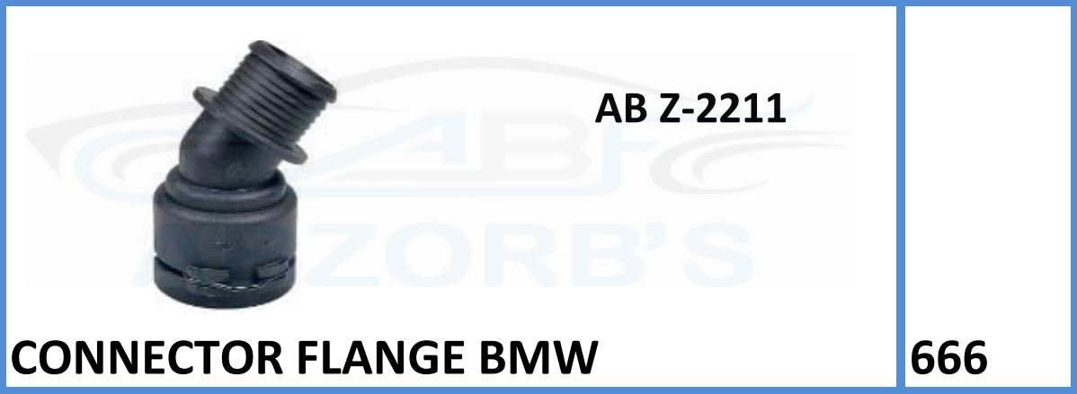 Connector Flange Compatible With Bmw - ABZ-2211