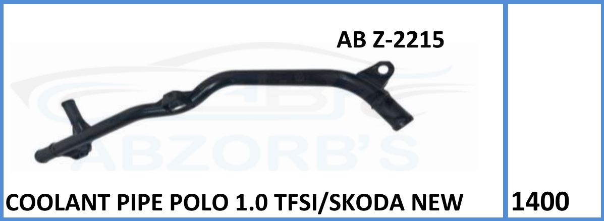 Coolant Pipe Compatible With Polo 1.0 TFSI/Skoda New - ABZ-2215