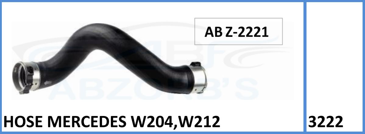 Hose Compatible With  Mercedes W204,W212 - ABZ-2221