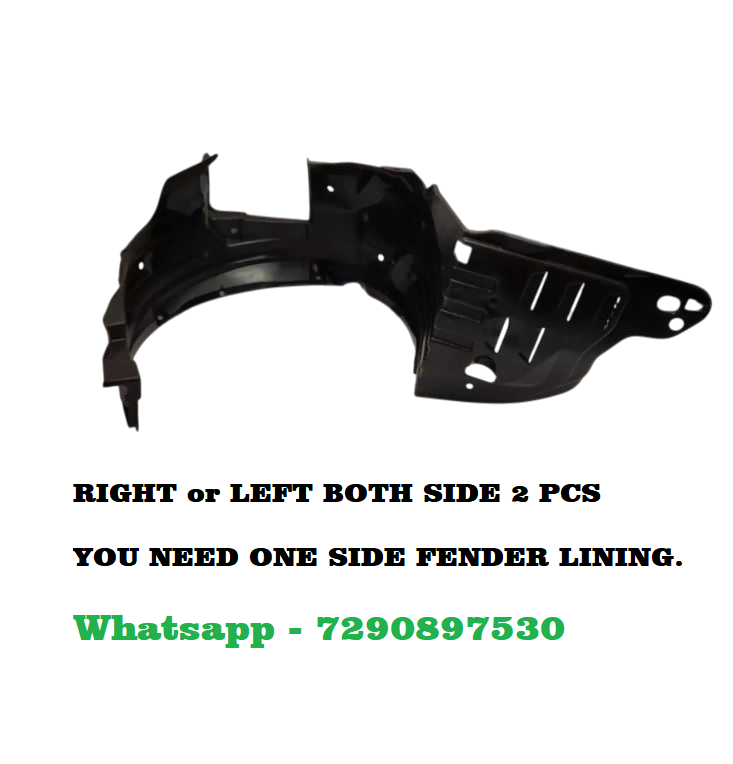 Car Front Tire Fender Lining Compatible With - Honda City iVTEC Set Of 2 Pcs.