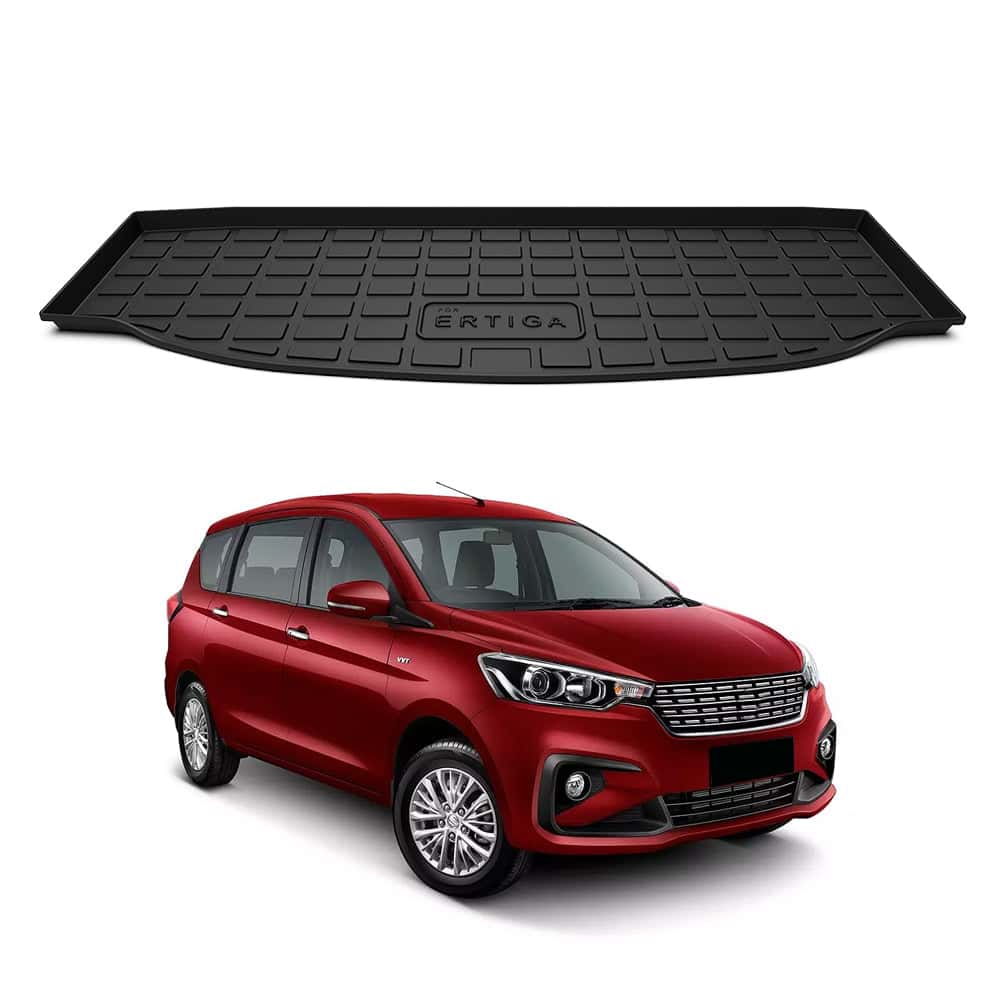 AUTO SPARE WORLD - GFX Premium Car Trunk Mat for Maruti Suzuki Ertiga (2018 Onwards)