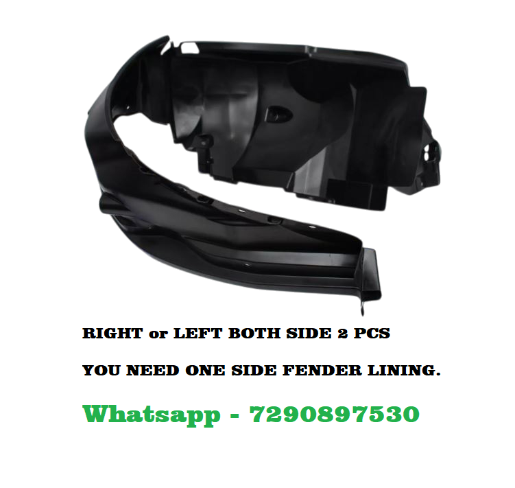 Car Front Tire Fender Lining Compatible With - Maruti Ertiga Set Of 2 Pcs.