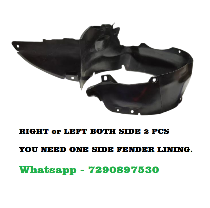 Car Front Tire Fender Lining Compatible With - Chevrolet AVEO UVA Set Of 2 Pcs.