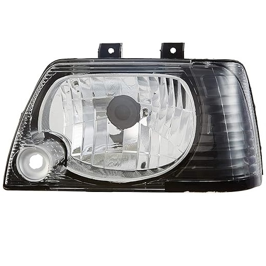 DEPON - Car Head Lamp Assembly Compatible With Maruti Car 800 Type 4 (Left Hand Side/Passenger Side)