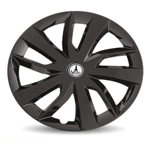 Car Wheel Cover Universal Scorpio Classic Black Color Design Available 17'' inches Size Compatible With - R17 INCH Wheel Size