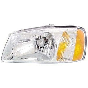 DEPON - Car Head Lamp Assembly Compatible With Hyundai Accent Type 2 (Left Hand Side/Passenger Side)