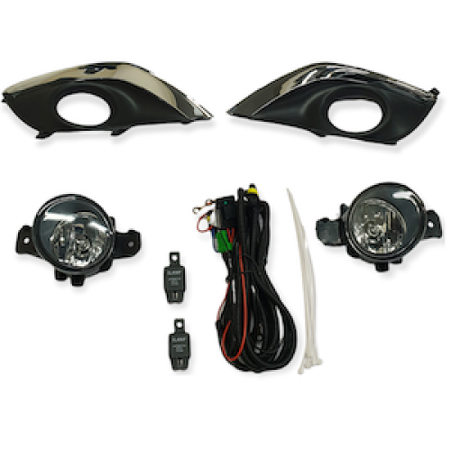 Globex Fog Light Lamp Assembly Nissan Sunny New Model (With Bulb and Wiring Kit - AUTO SPARE WORLD