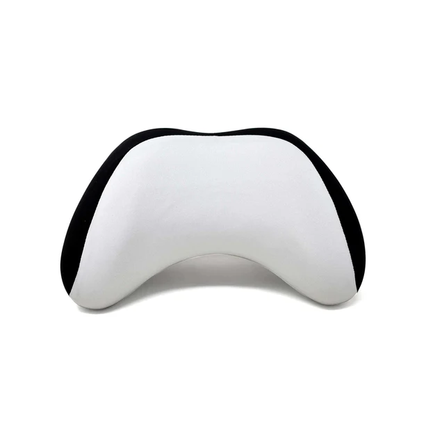 AUTO SPARE WORLD - GFX Car Neck Cushion Soothing - Grey & Black (Universal Fit) (Pack of 2)