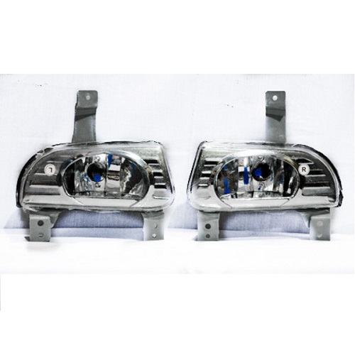 Autogold Fog Light Lamp Assembly Scorpio Type 2 (White - AUTO SPARE WORLD