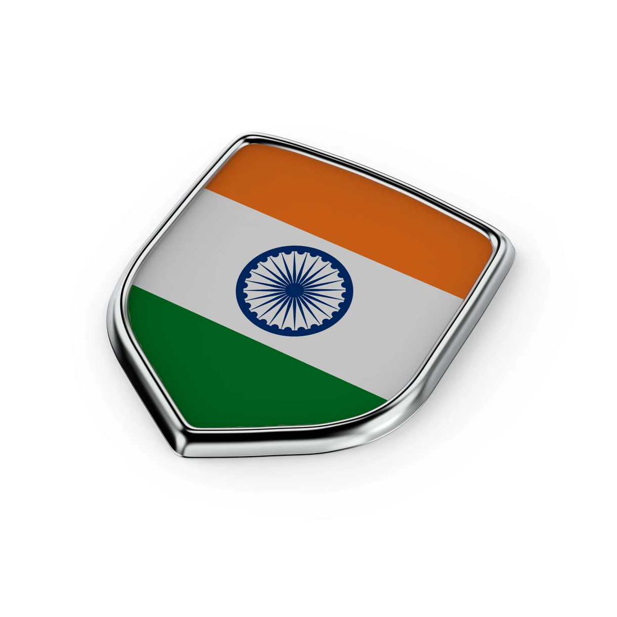 AUTO SPARE WORLD - GFX Tiranga Badge for Car & Bike (Universal Fit)