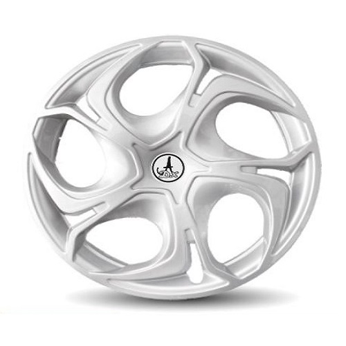 Car Wheel Cover Universal Hawk Silver Color Design Available 12'' 13'' 14'' 15'' inches Size Compatible With - R13 INCH Wheel Size