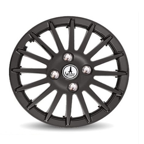 Car Wheel Cover Universal Camry Black Color Design Available 12'' 13'' 14'' 15'' 16'' 17'' inches Size Compatible With - R13 Wheel Size