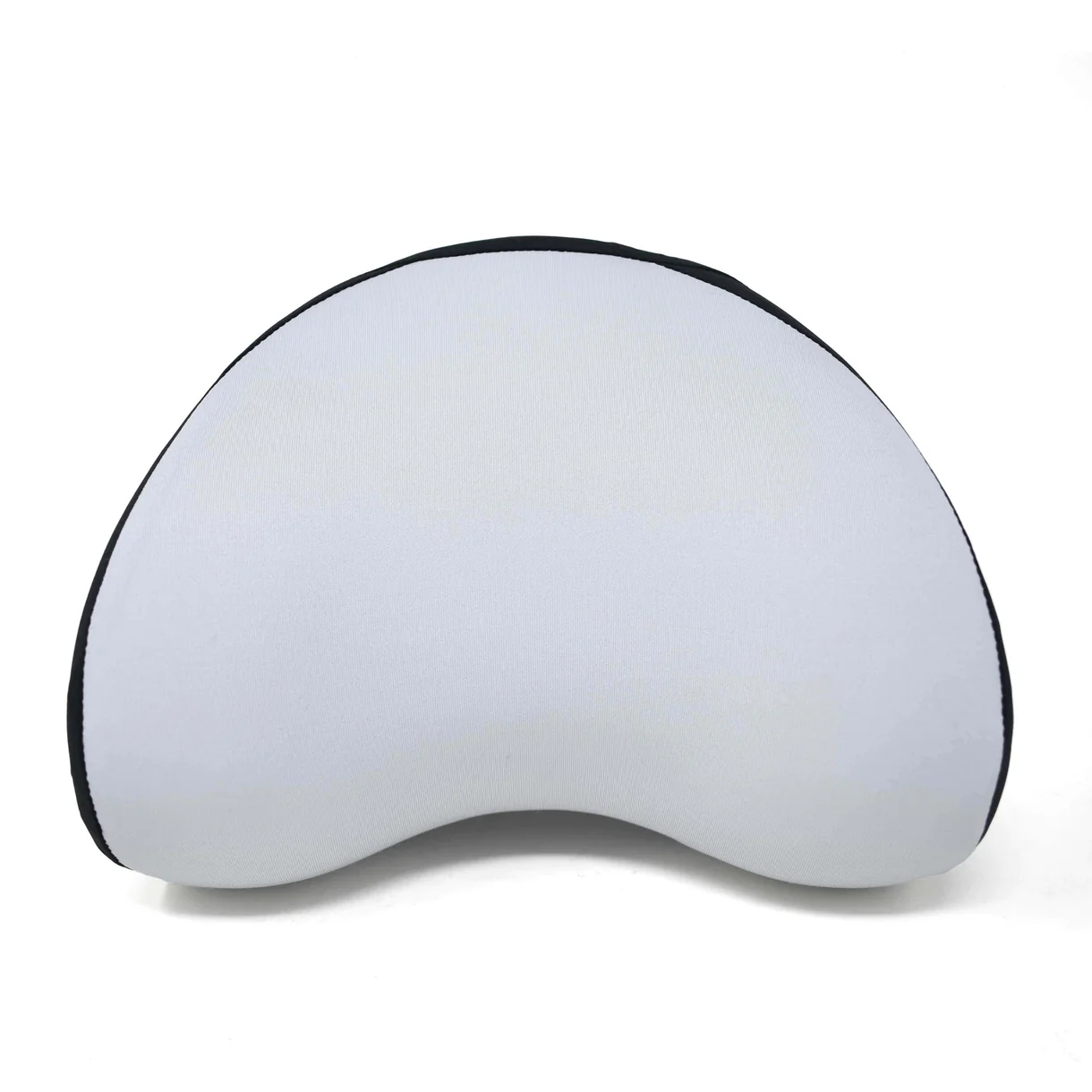 AUTO SPARE WORLD - GFX Car Neck Cushion Dazzling- Grey & Black (Universal Fit) (Pack of 2)