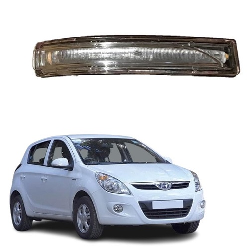 Side Mirror Indicator Lamp Light compatible with Hyundai i20 2012-2014 Model Type 2-Yellow with Scotch Lock (RIGHT DRIVER SIDE)
