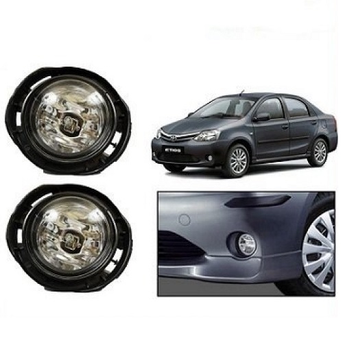 Globex Fog Light Lamp Etios Liva (With Bulb - AUTO SPARE WORLD