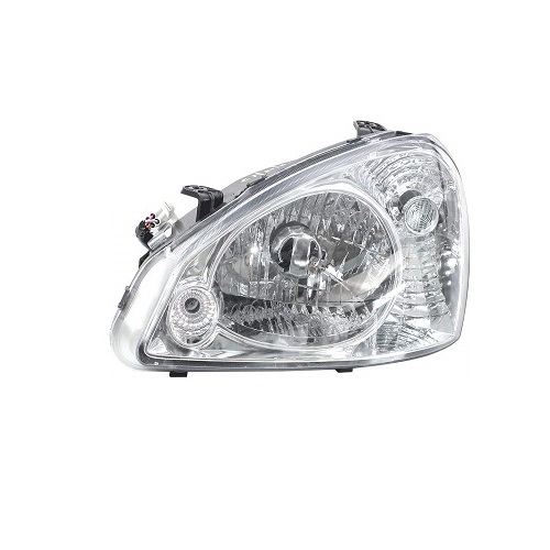 DEPON - Car Head Lamp Assembly Compatible With Tata Indica V2 (Left Hand Side/Passenger Side)