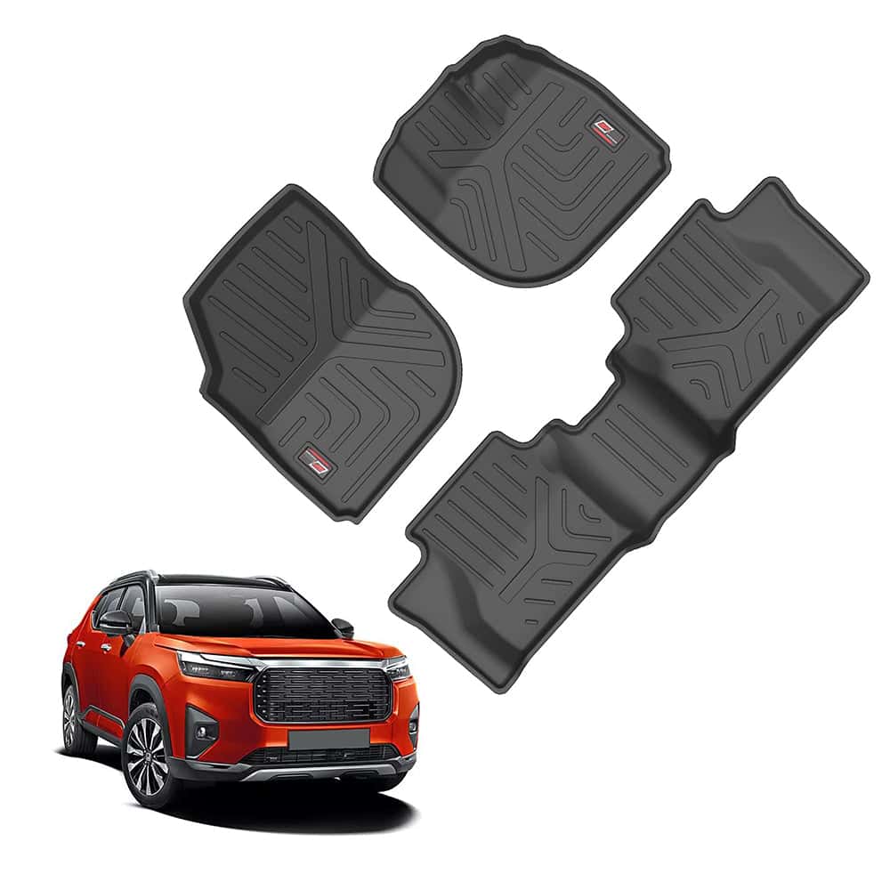 AUTO SPARE WORLD - GFX Life Long Car Floor Mats for Honda Elevate - Manual (2023 ONWARDS)
