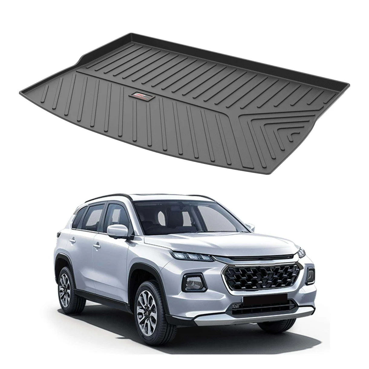 AUTO SPARE WORLD - GFX Premium Car Trunk Mat for Maruti Suzuki Grand Vitara (2022 Onwards)