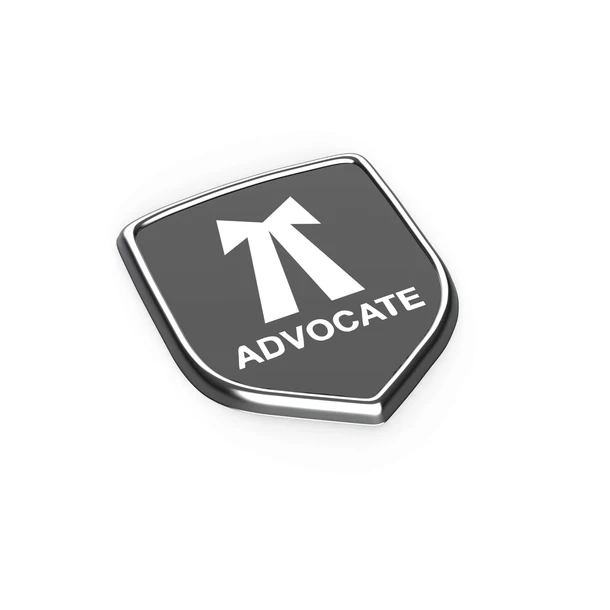 AUTO SPARE WORLD - GFX Advocate Badge for Car & Bike (Universal Fit)