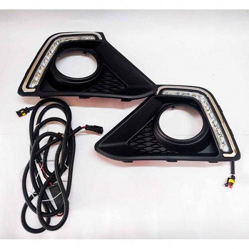 Autogold Fog Light Lamp Assembly DRL LED i10 Grand - AUTO SPARE WORLD