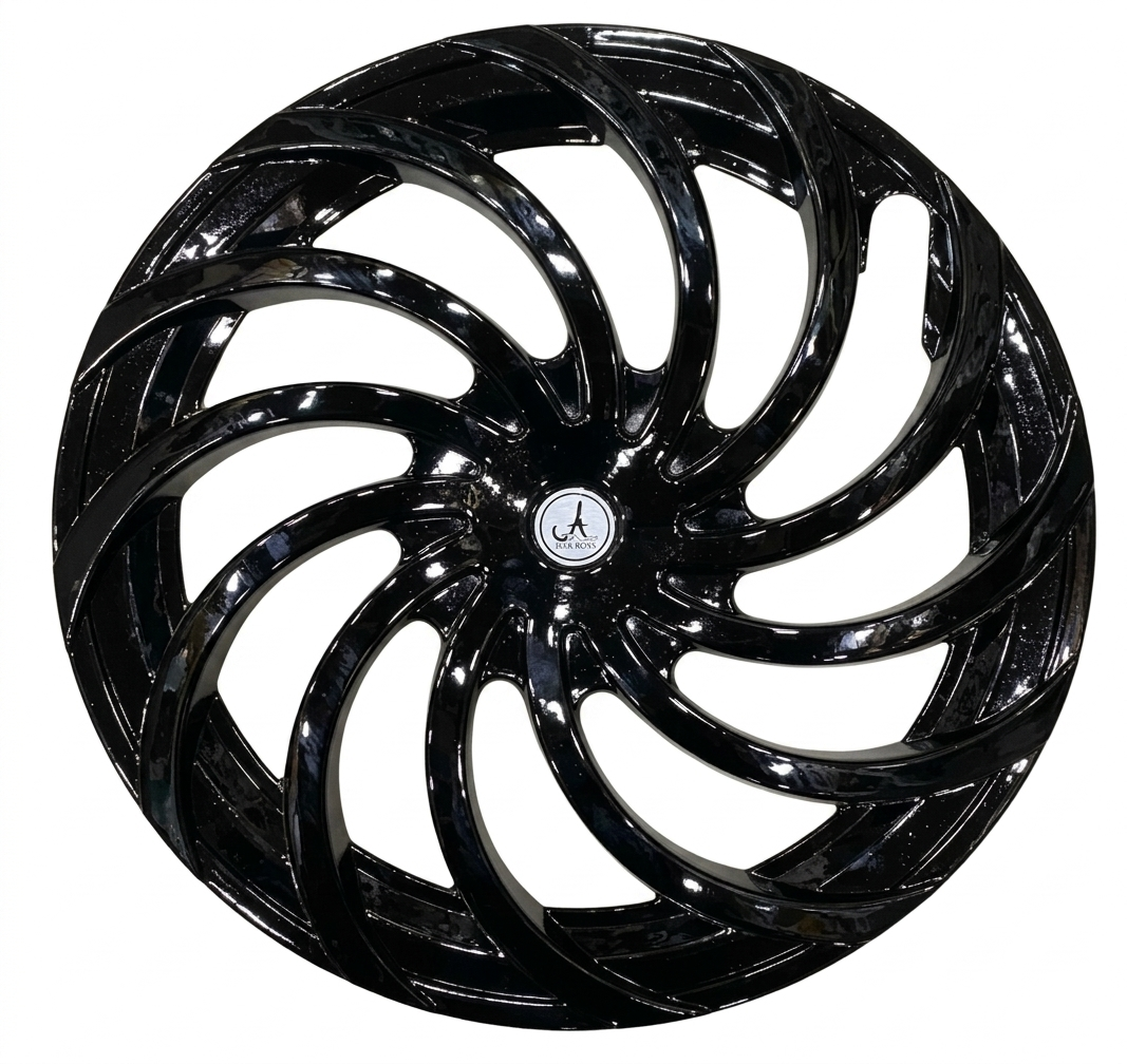 Thar ROXX 18 Inch Wheel Cover - Colour FULL BLACK - 4 PCS