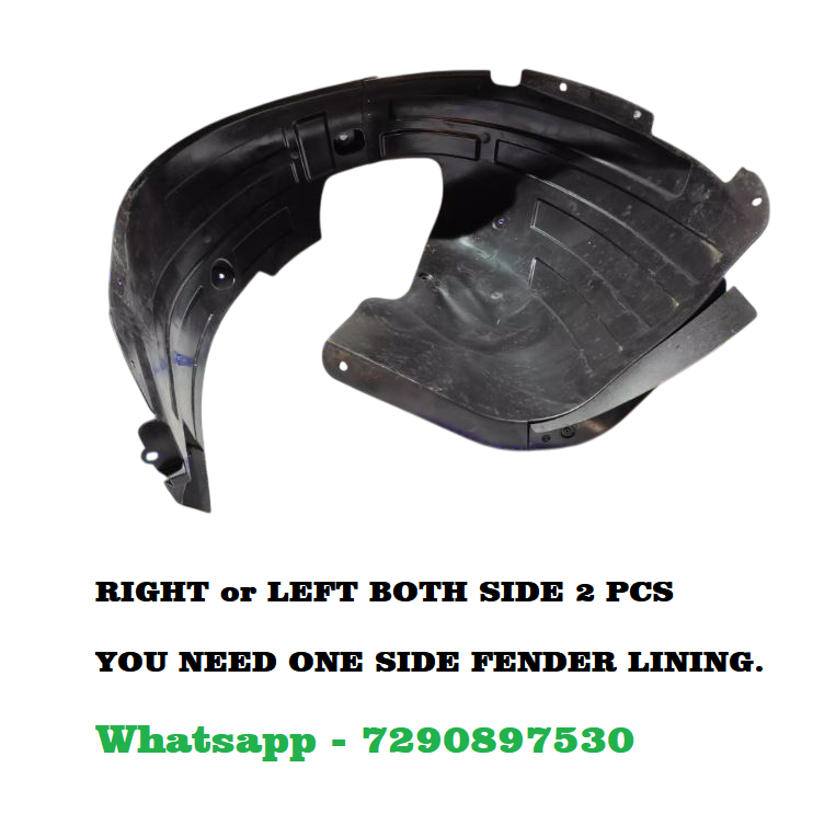 Car Front Tire Fender Lining Compatible With - Hyundai Venue Set Of 2 Pcs.
