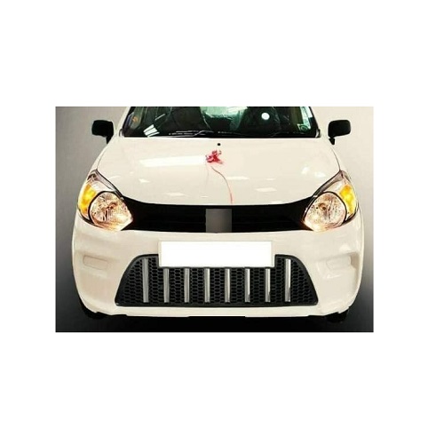 Front Crome GTR grillCompatible for Maruti Suzuki Alto 800 (2019)