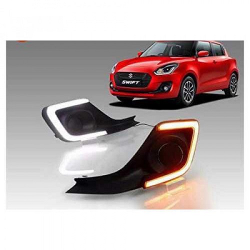 Autogold Fog Lamp Grill DRL LED Swift / Swift Dzire 2018 Onwards - AUTO SPARE WORLD